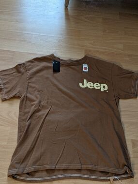 Jeep Kids Brown Logo Tee